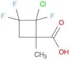 Cyclobutanecarboxylic acid, 2-chloro-2,3,3-trifluoro-1-methyl-
