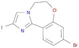 Imidazo[1,2-d][1,4]benzoxazepine, 9-bromo-5,6-dihydro-2-iodo-