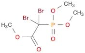 Acetic acid, 2,2-dibromo-2-(dimethoxyphosphinyl)-, methyl ester