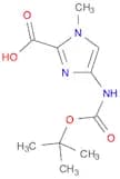 4-{[(tert-butoxy)carbonyl]amino}-1-methylimidazole-2-carboxylic acid