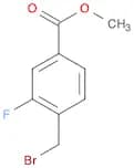 Benzoic acid, 4-(bromomethyl)-3-fluoro-, methyl ester