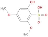 Benzenesulfonic acid, 2-hydroxy-4,6-dimethoxy-
