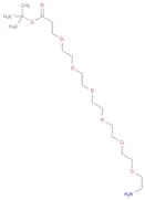 4,7,10,13,16,19-Hexaoxaheneicosanoic acid, 21-amino-, 1,1-dimethylethyl ester