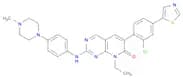 Pyrido[2,3-d]pyrimidin-7(8H)-one, 6-[2-chloro-4-(5-thiazolyl)phenyl]-8-ethyl-2-[[4-(4-methyl-1-pip…