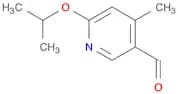 3-Pyridinecarboxaldehyde, 4-methyl-6-(1-methylethoxy)-