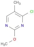 Pyrimidine, 4-chloro-2-methoxy-5-methyl-