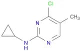 2-Pyrimidinamine, 4-chloro-N-cyclopropyl-5-methyl-