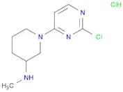 1-(2-Chloropyrimidin-4-yl)-N-methylpiperidin-3-amine hydrochloride