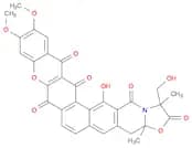[1]Benzopyrano[2',3':6,7]naphth[2,1-g]oxazolo[3,2-b]isoquinoline-2,8,14,15,17(1H)-pentone, 3a,4-di…