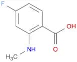 Benzoic acid, 4-fluoro-2-(methylamino)-