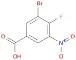 Benzoic acid, 3-bromo-4-fluoro-5-nitro-