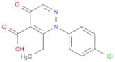4-Pyridazinecarboxylic acid, 2-(4-chlorophenyl)-3-ethyl-2,5-dihydro-5-oxo-