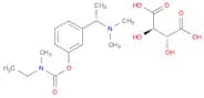 (2R,3R)-2,3-dihydroxybutanedioic acid 3-[(1S)-1-(dimethylamino)ethyl]phenyl N-ethyl-N-methylcarbam…
