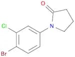 2-Pyrrolidinone, 1-(4-bromo-3-chlorophenyl)-