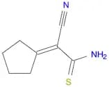2-Cyano-2-cyclopentylideneethanethioamide
