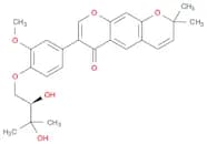 2H,6H-Benzo[1,2-b:5,4-b']dipyran-6-one, 7-[4-[(2R)-2,3-dihydroxy-3-methylbutoxy]-3-methoxyphenyl]-…