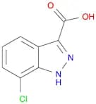 1H-Indazole-3-carboxylic acid, 7-chloro-