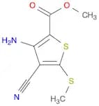Methyl 3-amino-4-cyano-5-(methylthio)thiophene-2-carboxylate