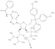 (2R,3R,4R,5R)-2-(6-Benzamido-9h-purin-9-yl)-5-((bis(4-methoxyphenyl)(phenyl)methoxy)methyl)-4-((te…