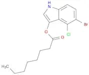 Octanoic acid, 5-bromo-4-chloro-1H-indol-3-yl ester