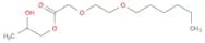 Acetic acid, 2-[2-(hexyloxy)ethoxy]-, 2-hydroxypropyl ester