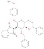 β-D-Glucopyranoside, 4-methoxyphenyl 2-deoxy-2-(1,3-dihydro-1,3-dioxo-2H-isoindol-2-yl)-3,6-bis-O-…