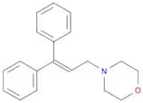 Morpholine, 4-(3,3-diphenyl-2-propen-1-yl)-