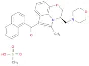 Methanone, [(3R)-2,3-dihydro-5-methyl-3-(4-morpholinylmethyl)pyrrolo[1,2,3-de]-1,4-benzoxazin-6-yl…