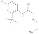 Ethanimidamide, N-[4-chloro-2-(trifluoromethyl)phenyl]-2-propoxy-