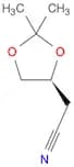 1,3-Dioxolane-4-acetonitrile, 2,2-dimethyl-, (S)- (9CI)