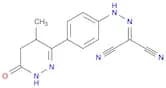 Propanedinitrile, 2-[2-[4-(1,4,5,6-tetrahydro-4-methyl-6-oxo-3-pyridazinyl)phenyl]hydrazinylidene]-