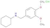 N-[(3,4-dimethoxyphenyl)methyl]cyclohexanamine hydrochloride