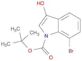 tert-Butyl 7-bromo-3-hydroxy-1H-indole-1-carboxylate