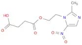 4-(2-(2-Methyl-5-nitro-1H-imidazol-1-yl)ethoxy)-4-oxobutanoic acid