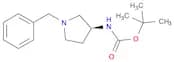 Carbamic acid, N-[(3S)-1-(phenylmethyl)-3-pyrrolidinyl]-, 1,1-dimethylethyl ester
