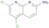 1,8-Naphthyridin-2-amine, 5,7-dichloro-