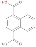 1-Naphthalenecarboxylic acid, 4-acetyl-