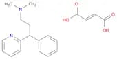 2-Pyridinepropanamine, N,N-dimethyl-γ-phenyl-, (2Z)-2-butenedioate (1:1)