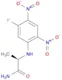 Propanamide, 2-[(5-fluoro-2,4-dinitrophenyl)amino]-, (2R)-