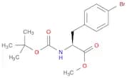 Methyl 3-(4-bromophenyl)-2-[(tert-butoxycarbonyl)amino]propanoate