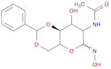 D-Gluconimidic acid, 2-(acetylamino)-2-deoxy-N-hydroxy-4,6-O-[(R)-phenylmethylene]-, δ-lactone (9C…
