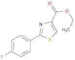 4-Thiazolecarboxylic acid, 2-(4-fluorophenyl)-, ethyl ester