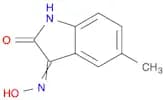 1H-Indole-2,3-dione, 5-methyl-, 3-oxime