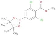 Benzoic acid, 2,6-dichloro-4-(4,4,5,5-tetramethyl-1,3,2-dioxaborolan-2-yl)-, methyl ester