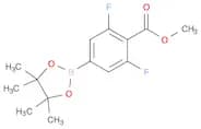 Benzoic acid, 2,6-difluoro-4-(4,4,5,5-tetramethyl-1,3,2-dioxaborolan-2-yl)-, methyl ester