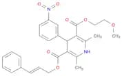 3,5-Pyridinedicarboxylic acid, 1,4-dihydro-2,6-dimethyl-4-(3-nitrophenyl)-, 3-(2-methoxyethyl) 5-[…