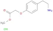 methyl 2-[4-(2-aminoethyl)phenoxy]acetate hydrochloride
