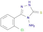 4-Amino-5-(2-chlorophenyl)-4H-1,2,4-triazole-3-thiol