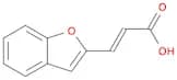 2-Propenoic acid, 3-(2-benzofuranyl)-, (2E)-