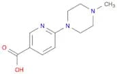 3-Pyridinecarboxylic acid, 6-(4-methyl-1-piperazinyl)-